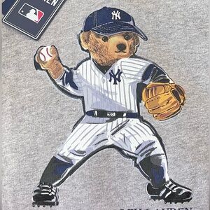 ‼️SOLD‼️ Polo Ralph Lauren NY Yankees MLB Polo Bear Sweatshirt